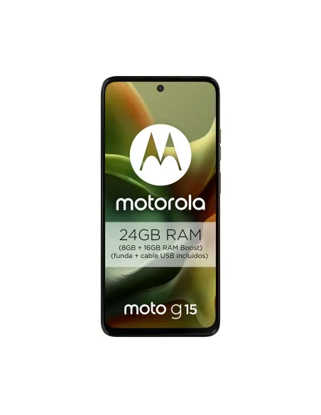 Motorola Moto G15 8GB/256GB Verde Iguana | Móvil Calidad Precio