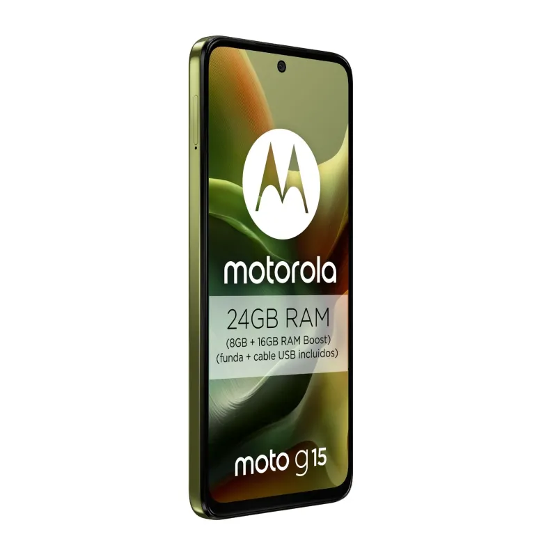 Motorola Moto G15 8GB/256GB Verde Iguana | Móvil Calidad Precio