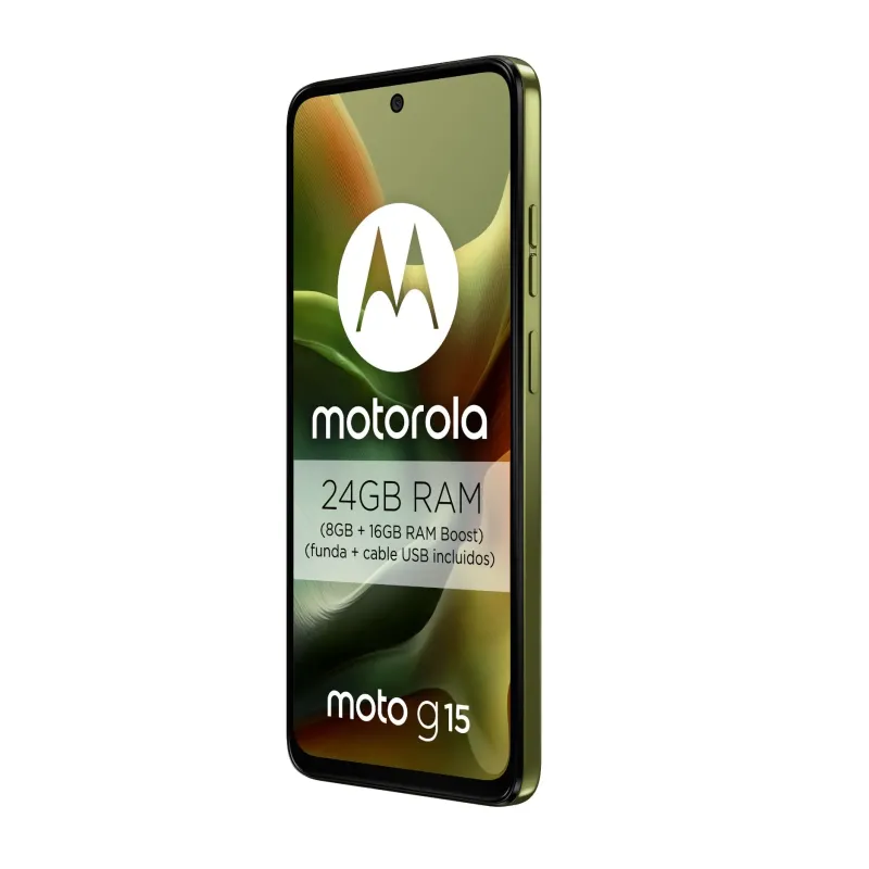 Motorola Moto G15 8GB/256GB Verde Iguana | Móvil Calidad Precio