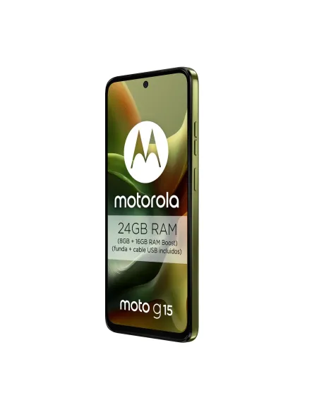 Motorola Moto G15 8GB/256GB Iguana Green | Great Value Phone