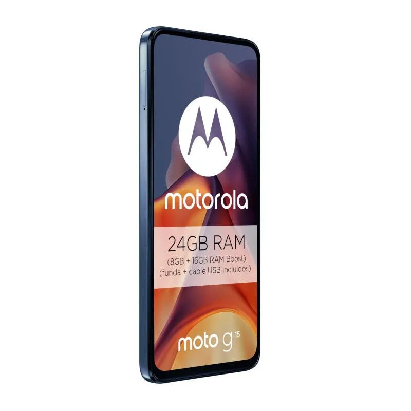 Motorola Moto G15 8GB/256GB Navy Peony | Móvil Calidad Precio