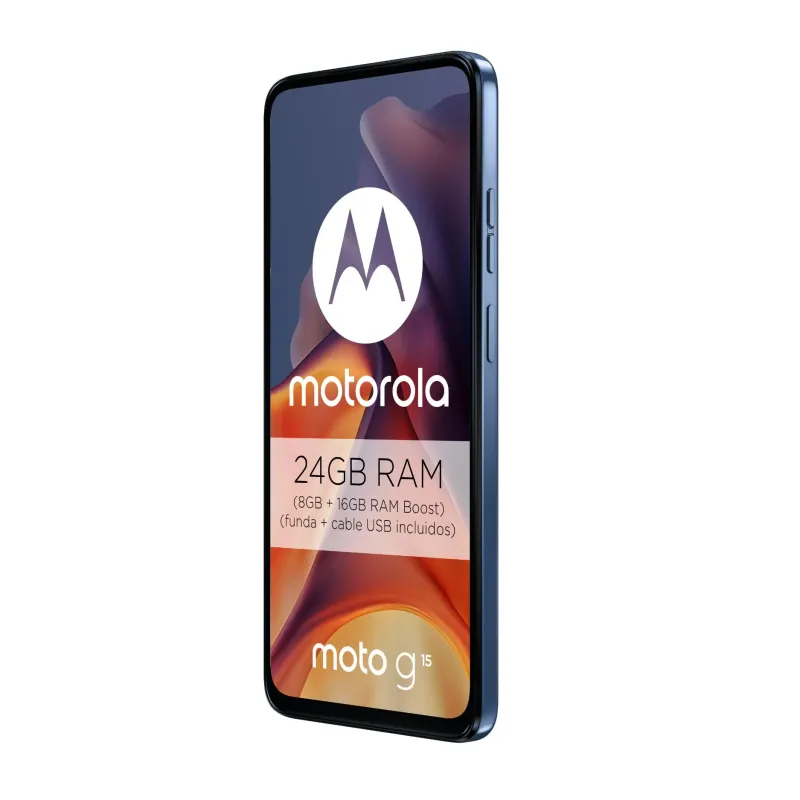 Motorola Moto G15 8GB/256GB Navy Peony | Móvil Calidad Precio