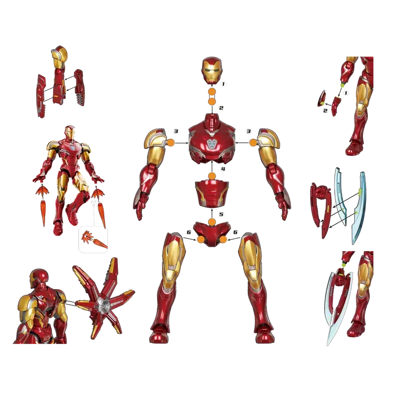 Blokees Iron Man MK85 Infinity Saga Champion Class
