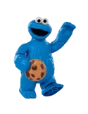 Blokees Sesame Street PreCOOL Series 01 - Monstruo de las galletas