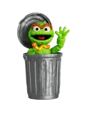 Blokees Sesame Street PreCOOL Series 02 - Oscar