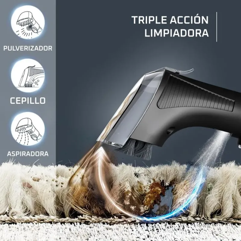Rowenta Clean It Aspirador Tapicerías - Elimina Manchas Eficazmente