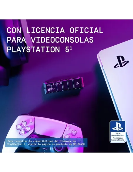 WD Black SN850P 1TB - SSD PS5 Oficial Ultrarrápido