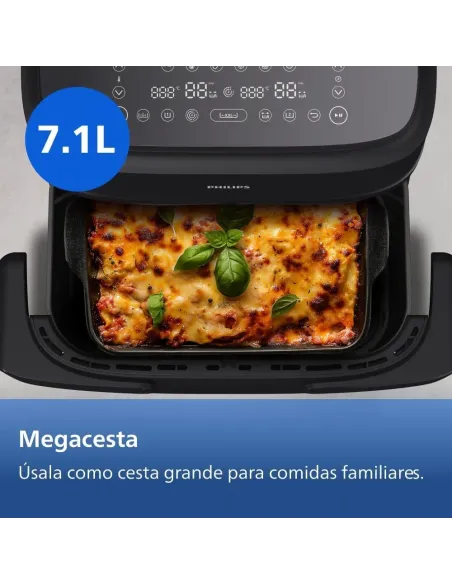 Philips Dual Basket Airfryer 1000-7 Series: 7.1L Double Air Fryer