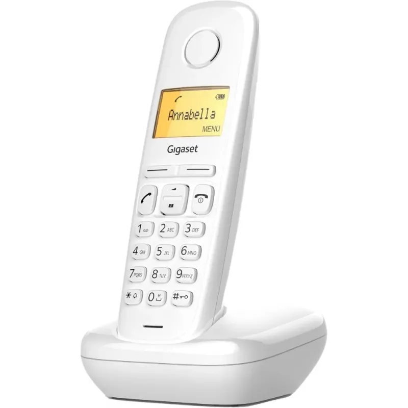 Gigaset A170 Blanco - Teléfono Inalámbrico DECT