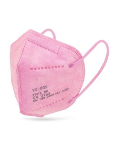 MediaSanex FFP2 Masks Pink 25 Pack | CE Certified PPE - TiendaCPU