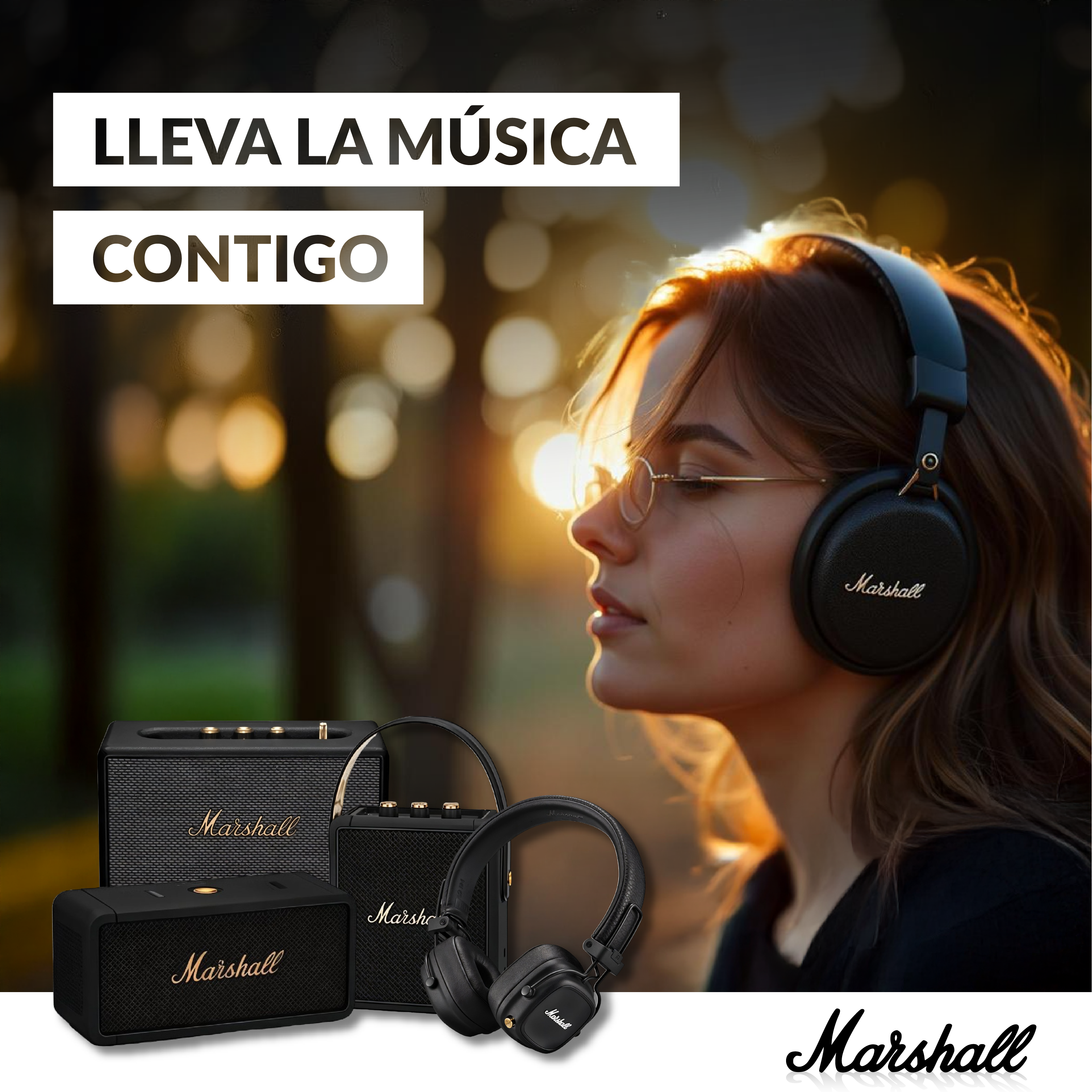 Marshall - Comprar Altavoz Bluetooth Emberton y Auriculares Major al mejor precio - TiendaCPU M&aacute;laga